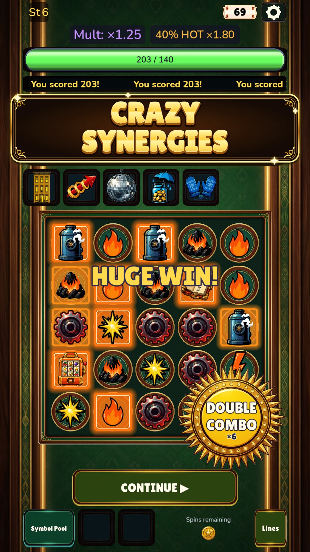 Spinception: Roguelite Slots screenshot