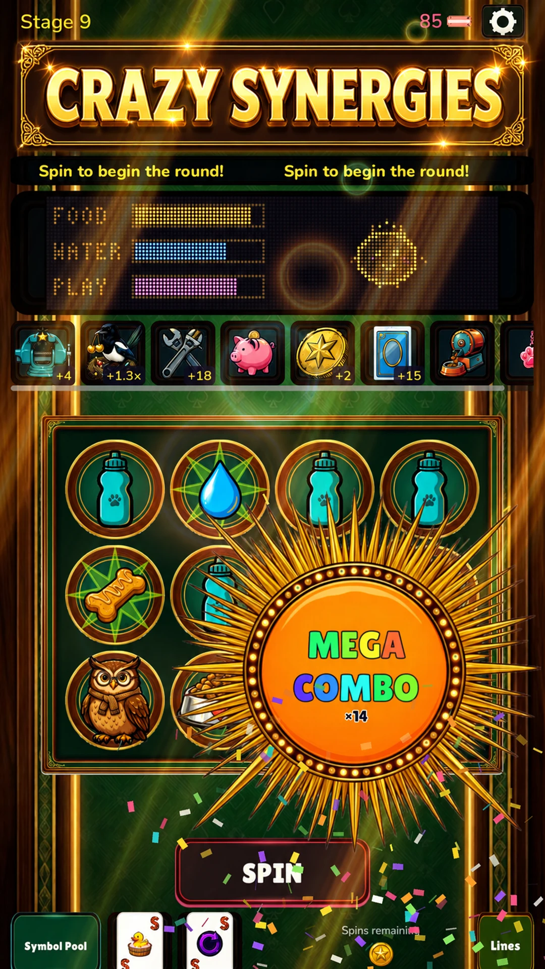 Spinception: Roguelite Slots screenshot