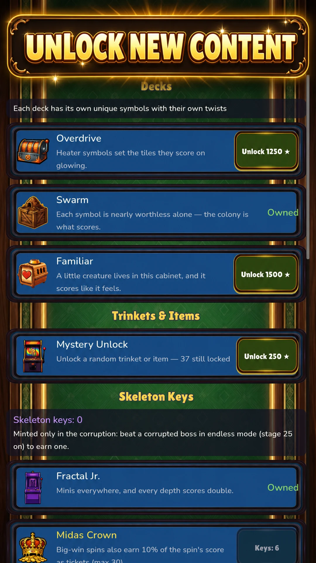 Spinception: Roguelite Slots screenshot