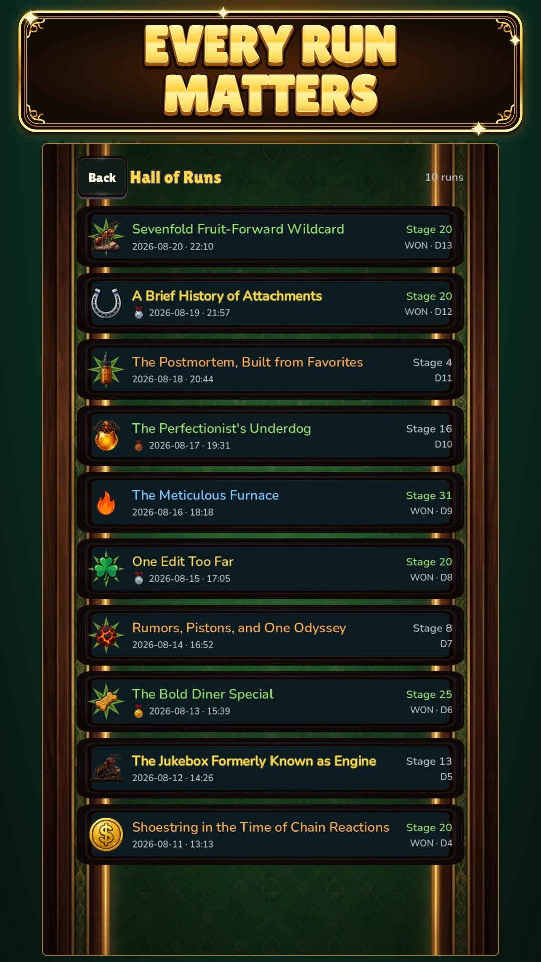 Spinception: Roguelite Slots screenshot