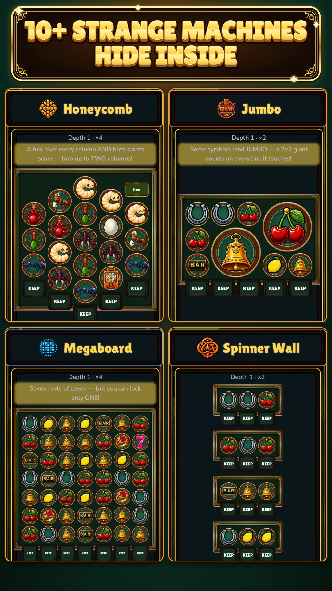 Spinception: Roguelite Slots screenshot